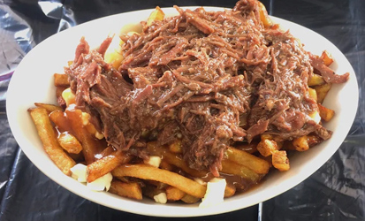 Menu Camion de rue Poutine Factory Food Truck